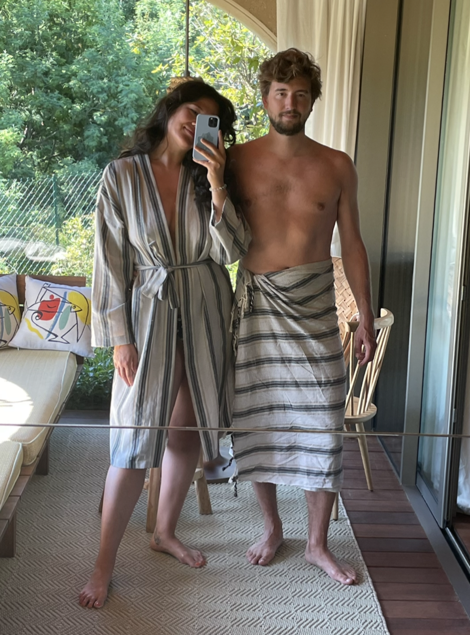 Cotorra - Mirac handwoven linen towel