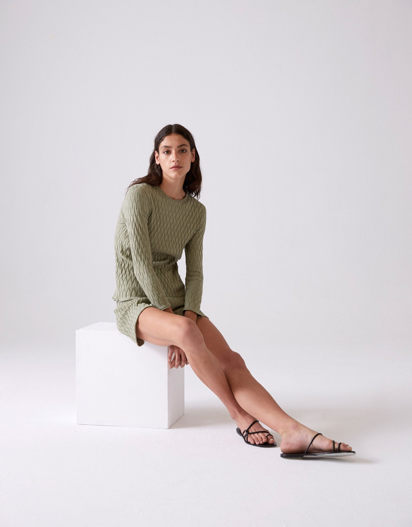 Diarte - Orzola shorts sage