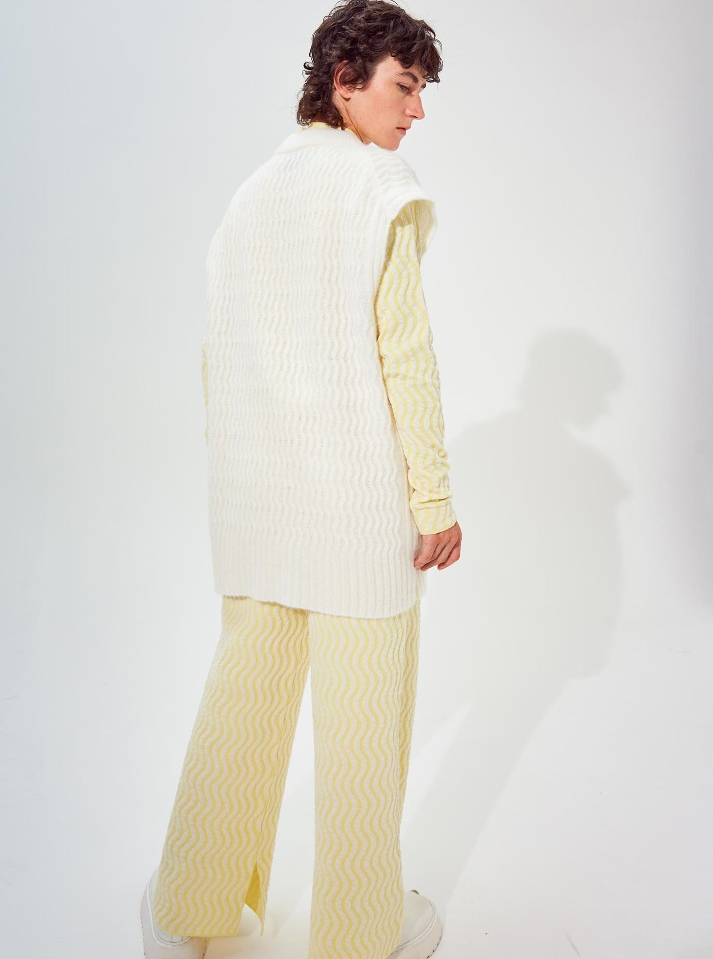 Rus - Taiyo alpaca knitted vest SMALL