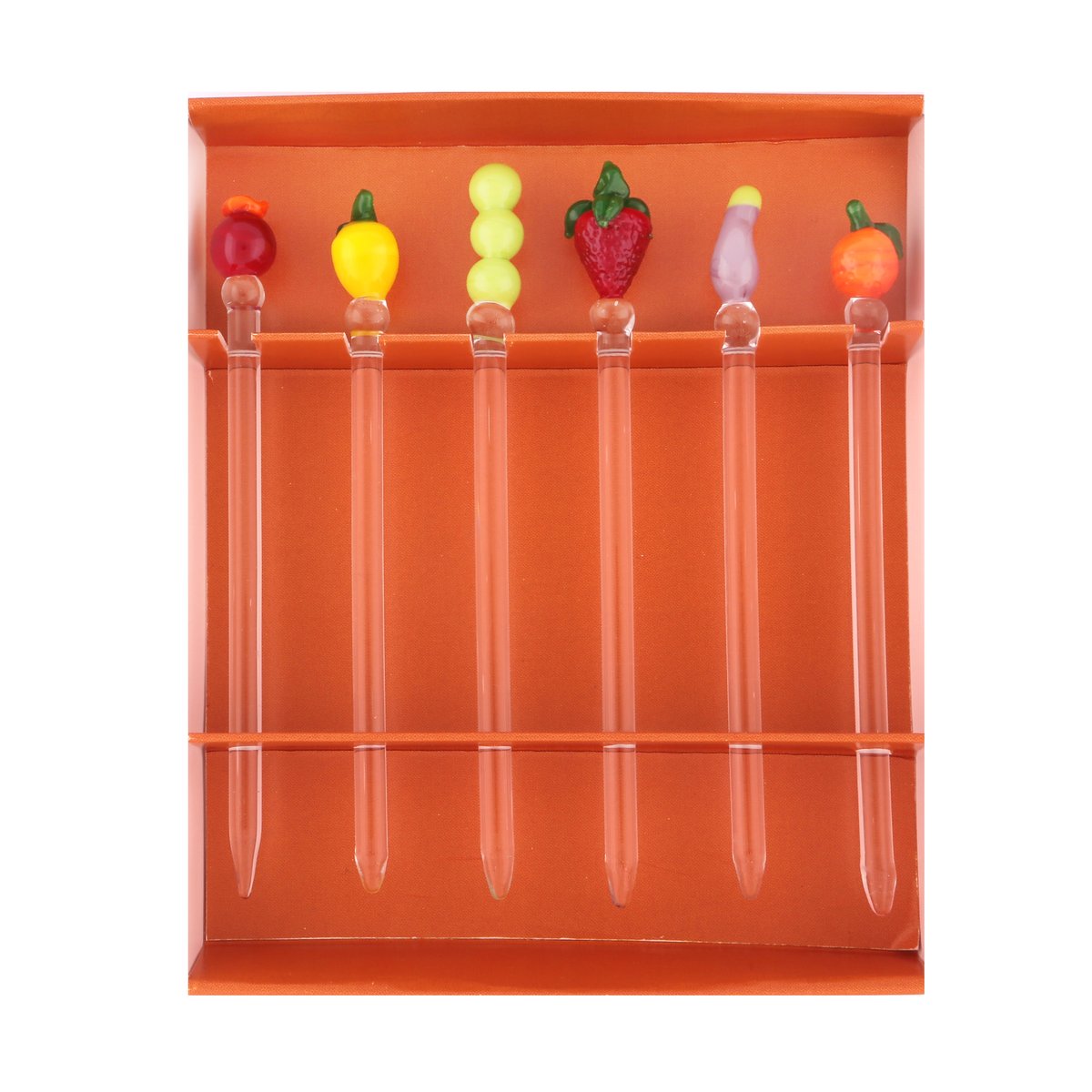 Sandralexandra - Murano glass cocktail sticks
