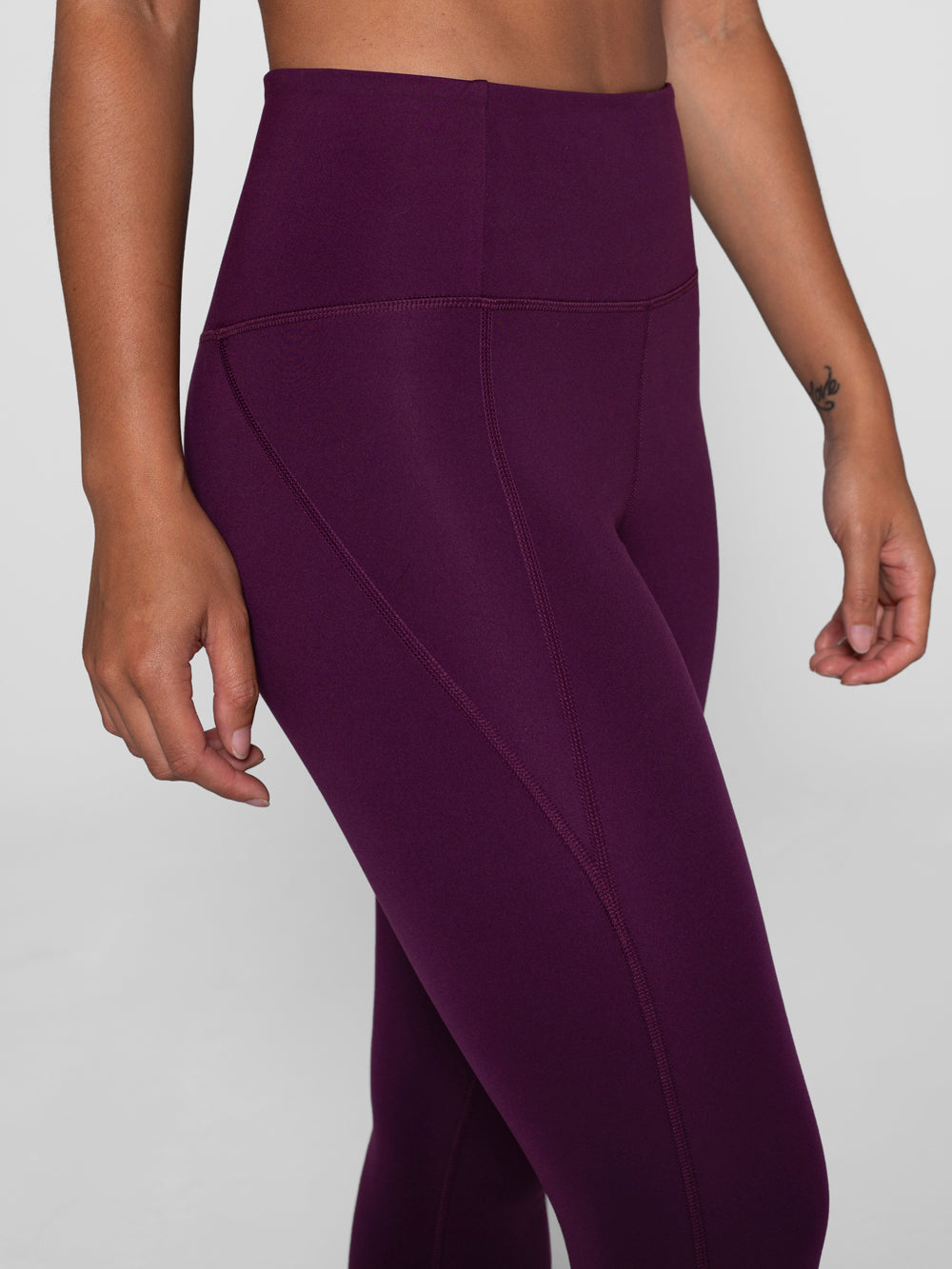 GIRLFRIEND COLLECTIVE high-waisted leggings - Plum XSmall