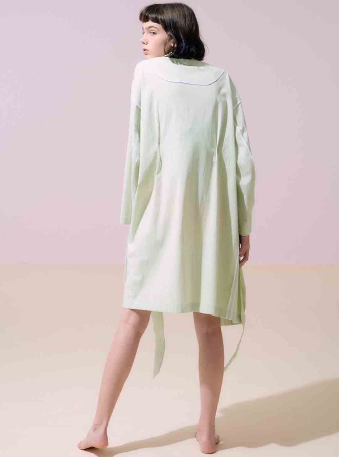 NEUL - Pistachio Reverse Trench Coat (S/M)
