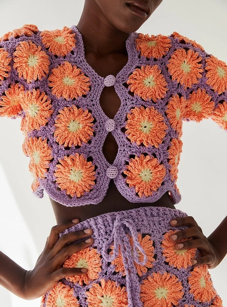 Tach - Palmira Hand Crochet Cardi