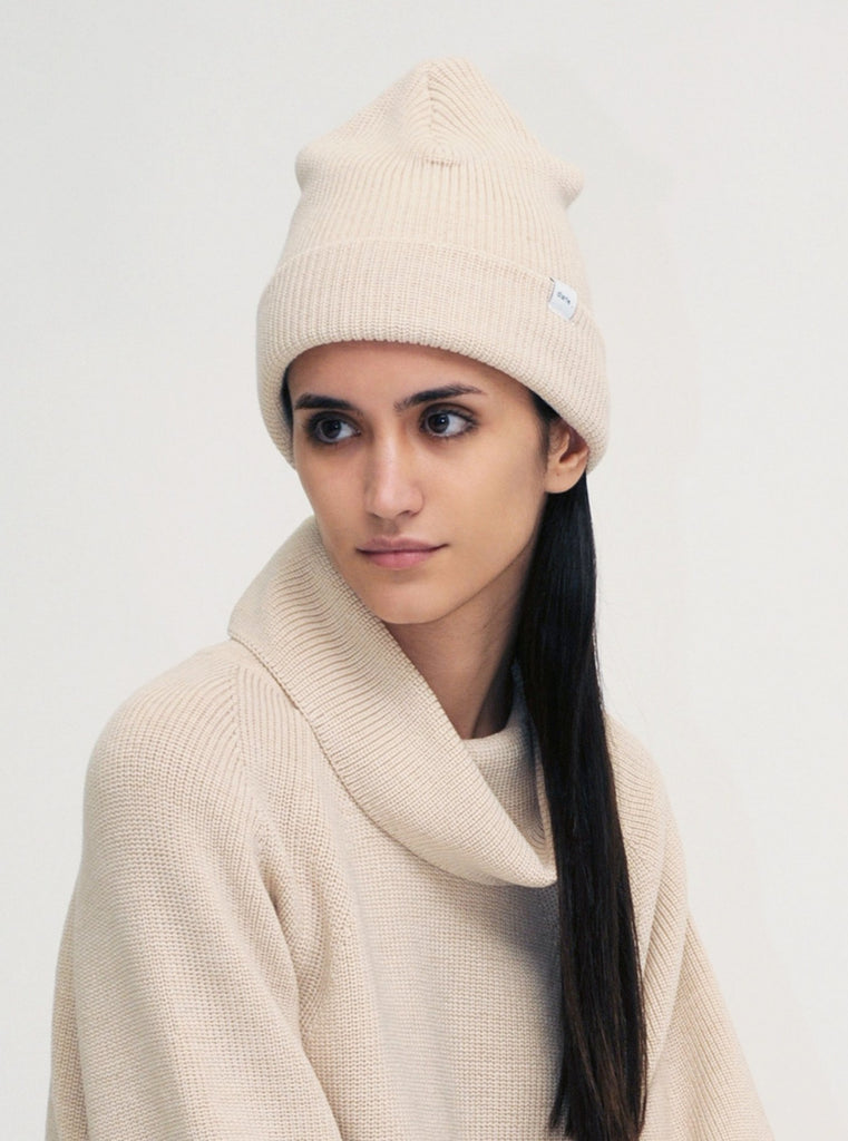 Diarte - Perfect Beanie in ivory