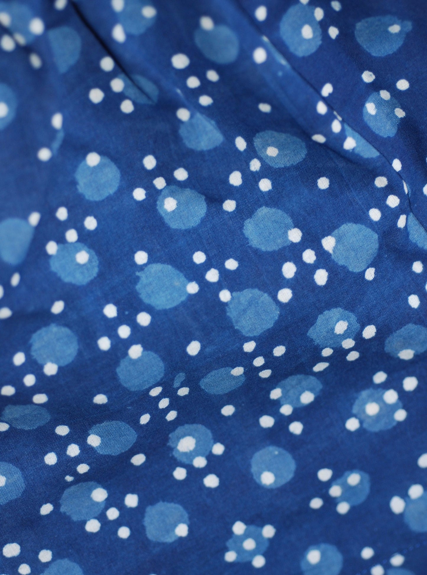 Aomamé - Hoshi indigo cotton Children's jinbei set