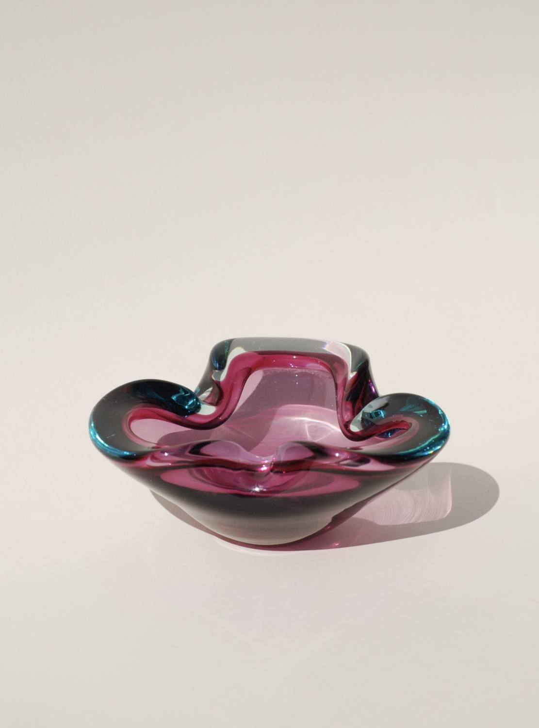 Murano Sommerso Violet bowl