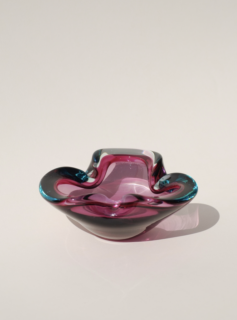 Murano Sommerso Violet bowl