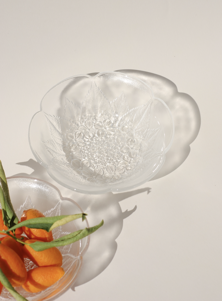 Hoya crystal dessert bowls
