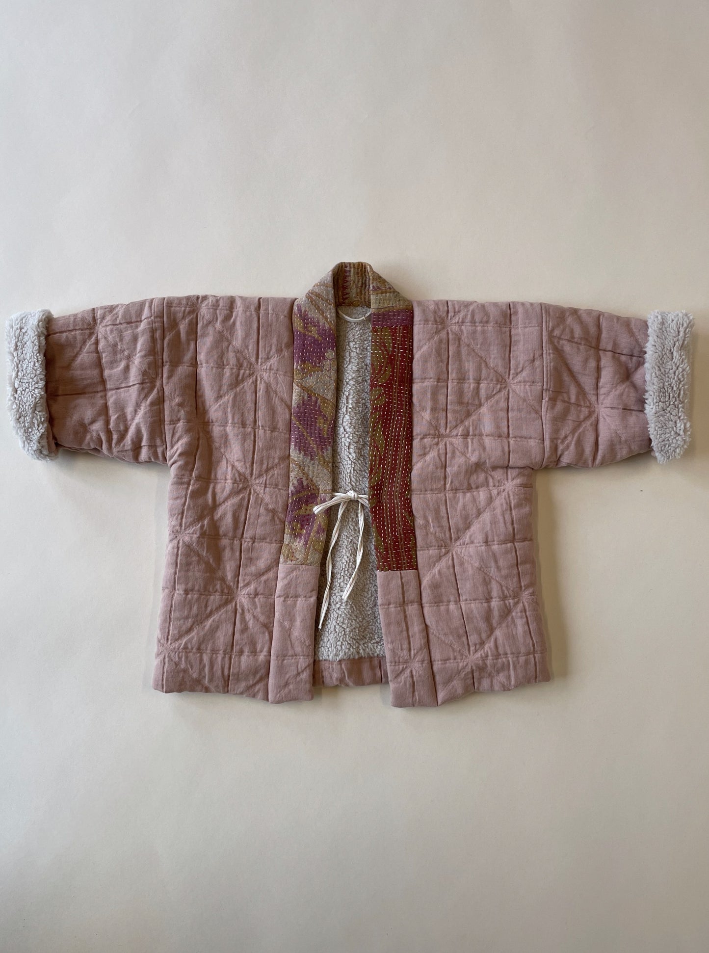 Aomamé - Children's winter haori jacket Sakura