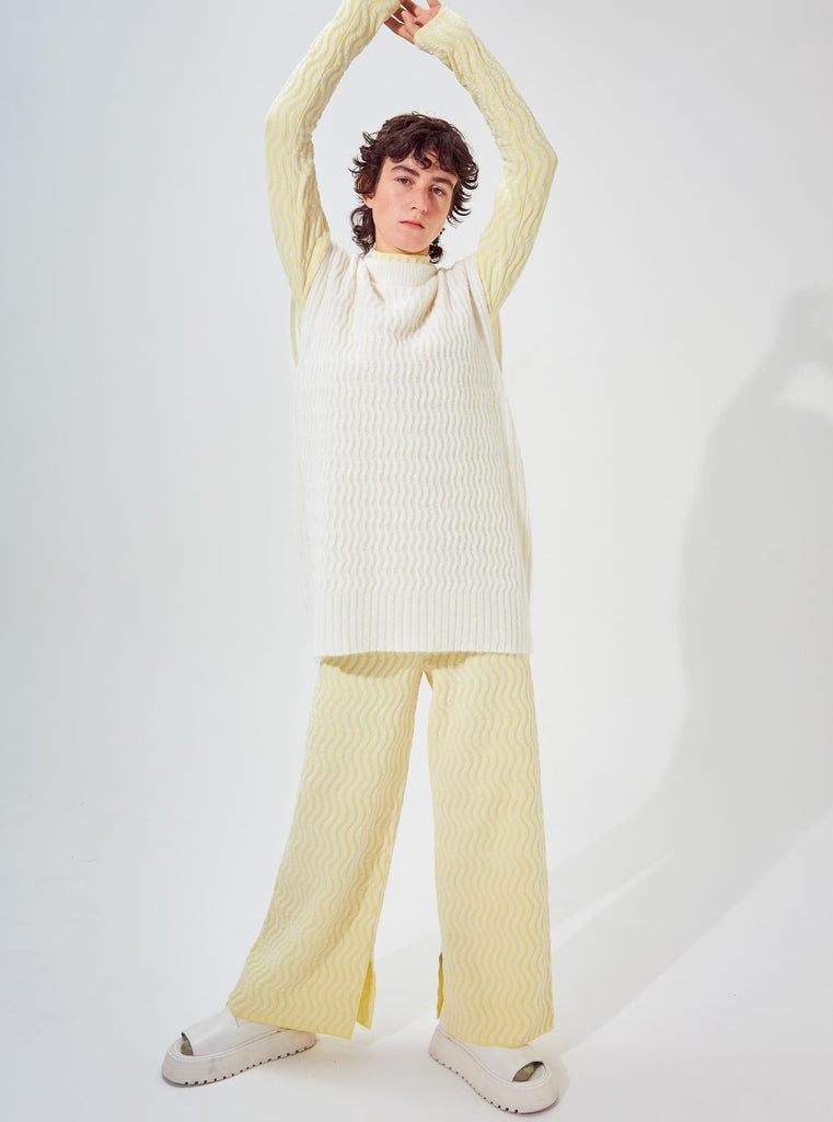 Rus - Taiyo alpaca knitted vest SMALL