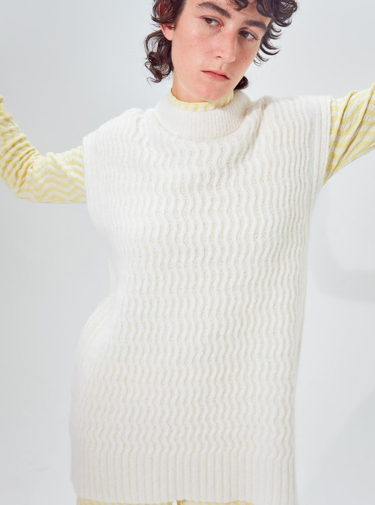 Rus - Taiyo alpaca knitted vest SMALL