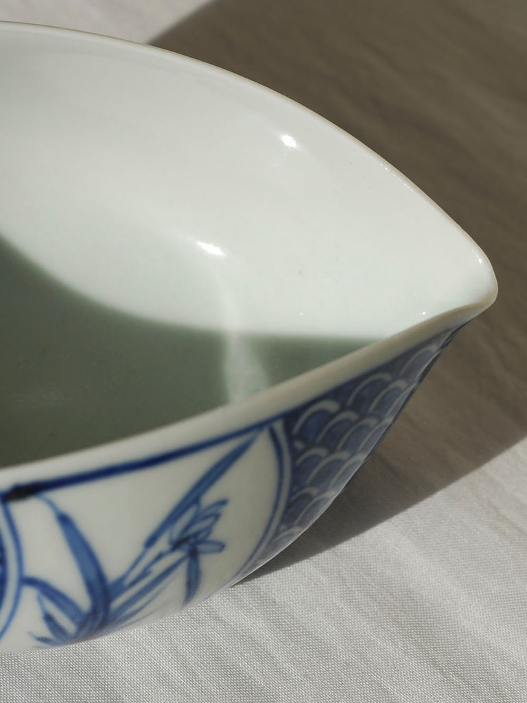 Antique Japanese pottery tea set
