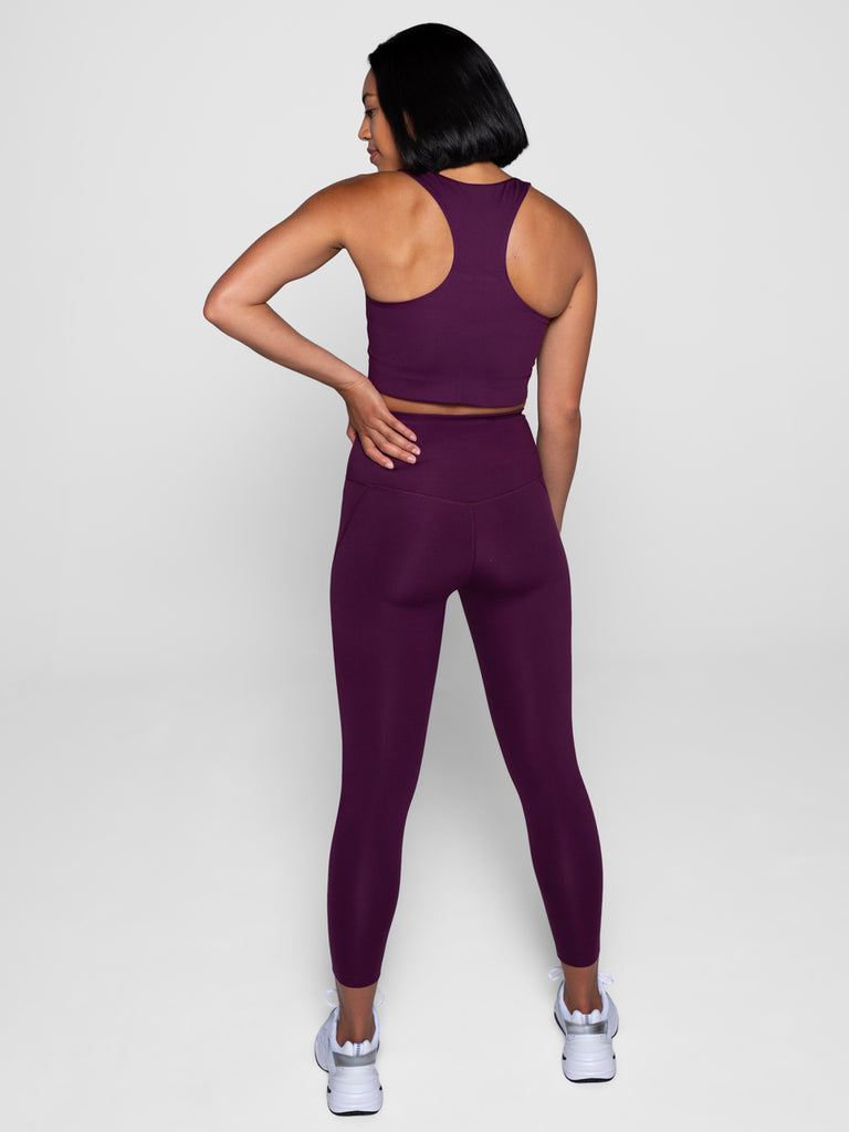 GIRLFRIEND COLLECTIVE high-waisted leggings - Plum XSmall