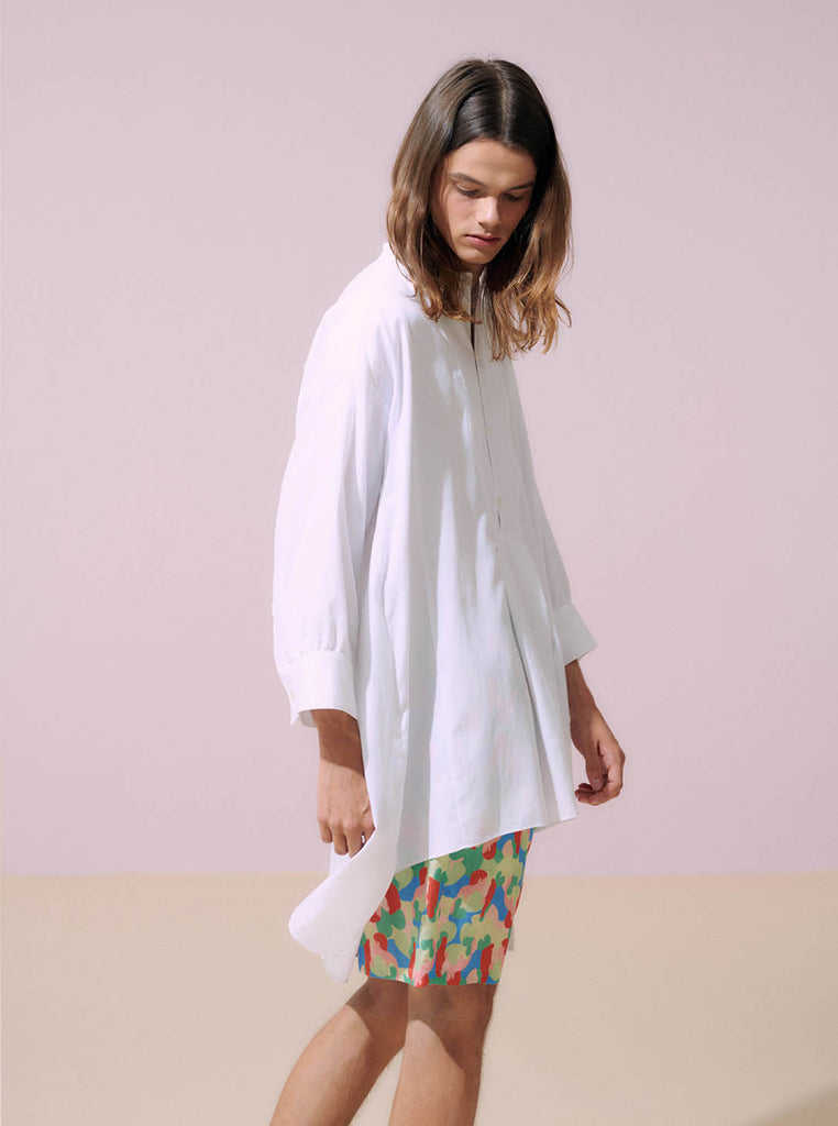 NEUL - Oversized Cotton Shirt Dress (M/L)