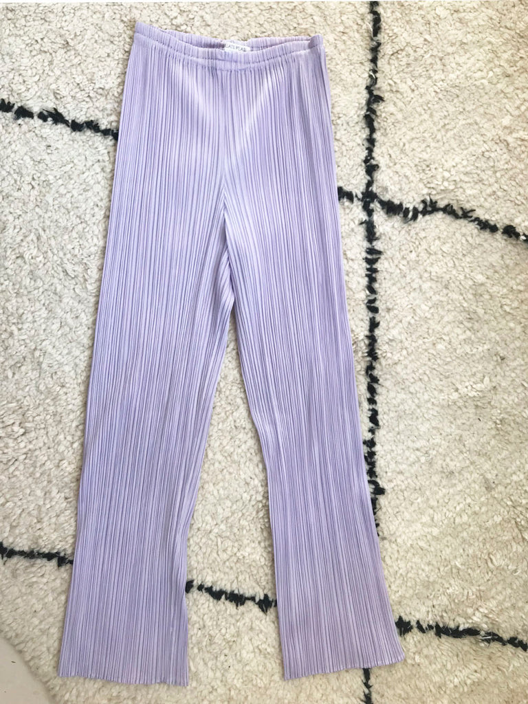 Vintage - Issey Miyake Pleats Please lilac trousers